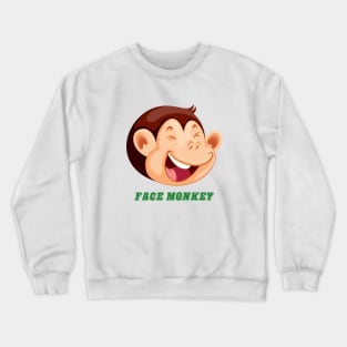 face monkey Crewneck Sweatshirt